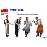 MA38052 ミニアート 1/35 ウェイター フィギュア4体入