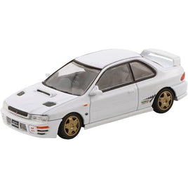 64B0232 BM CREATIONS 1/64 スバル インプレッサ  WRX Type R 3. 4-6 ホワイト LHD