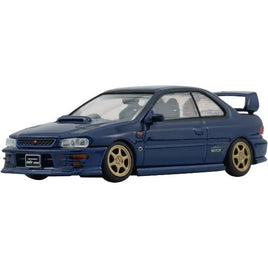 64B0260 BM CREATIONS 1/64 スバル インプレッサ  WRX Type R 3. 4-6 ブルー LHD