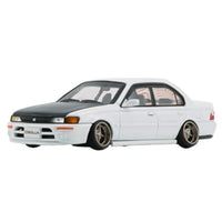 64B0335 BM CREATIONS 1/64 トヨタ カローラ 1996 AE100 パールホワイト/カーボンボンネット RHD