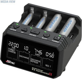 44308 AA/AAA Charger X4 Advanced EX 単三/単四充電器 [X4 アドバンス EX]