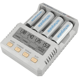 44323 AA/AAA Charger X4 Advanced Mini Ⅱ (ホワイト)