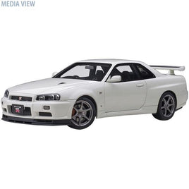 77406 1/18 日産 スカイライン GT-R(R34)Vスペック II(ホワイトパール)