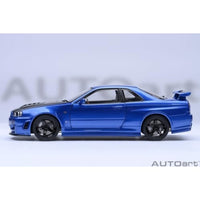 77460 1/18 ニスモ R34 GT-R Z-tune (ベイサイドブルー/カーボンブラック・ボンネット)