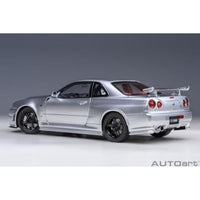 77461 1/18 ニスモ R34 GT-R Z-tune (Z-tune シルバー)