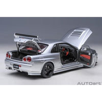 77461 1/18 ニスモ R34 GT-R Z-tune (Z-tune シルバー)