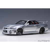 77461 1/18 ニスモ R34 GT-R Z-tune (Z-tune シルバー)