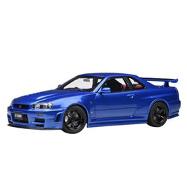 77462 1/18 ニスモ R34 GT-R Z-tune (ベイサイドブルー)