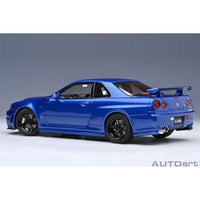 77462 1/18 ニスモ R34 GT-R Z-tune (ベイサイドブルー)