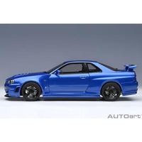 77462 1/18 ニスモ R34 GT-R Z-tune (ベイサイドブルー)