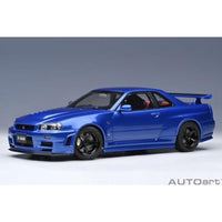 77462 1/18 ニスモ R34 GT-R Z-tune (ベイサイドブルー)