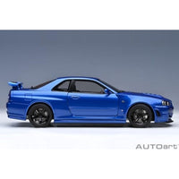 77462 1/18 ニスモ R34 GT-R Z-tune (ベイサイドブルー)