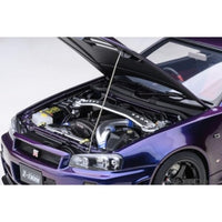 77464 1/18 ニスモ R34 GT-R Z-tune (ミッドナイトパープルⅢ)