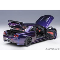 77464 1/18 ニスモ R34 GT-R Z-tune (ミッドナイトパープルⅢ)
