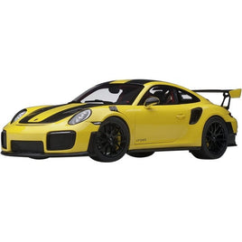 78172 1/18 ポルシェ 911 (991.2) GT2 RS ヴァイザッハ・パッケージ (イエロー/カーボンブラック)