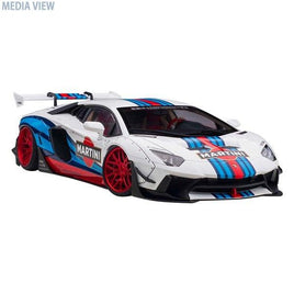 79185 1/18 リバティーウォーク LB-WORKS ランボルギーニ アヴェンタドール リミテッドエディション マルティニ