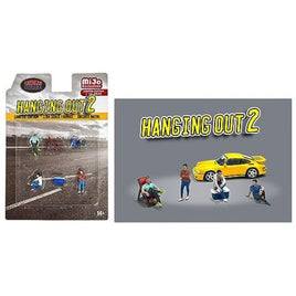 AD-76518MJ ターマックワークス 1/64 Figure Set - Hanging Out 2