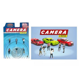 AD-76526MJ ターマックワークス 1/64 Figure Set - Camera Crew