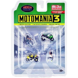AD-76499MJ ターマックワークス 1/64 Figure Set - Moto Mania 3