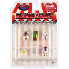 AD-76501MJ ターマックワークス 1/64 Figure Set - Farmers Market