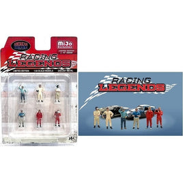 AD-76503MJ ターマックワークス 1/64 Figure Set - Racing Legends