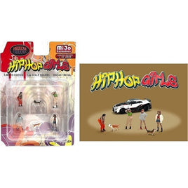 AD-76505MJ ターマックワークス 1/64 Figure Set - Hip Hop Girls