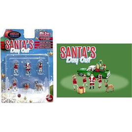 AD-76508MJ ターマックワークス 1/64 Figure Set - Santa's Day Out