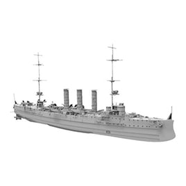 FLYFH1306S フライホーク 1/700 ドイツ帝国海軍 巡洋艦 エムデン (初回限定豪華版)