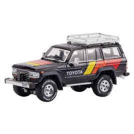 KS-029-93 GCD64 1/64 Toyota Land Cruiser 60 RHD Black