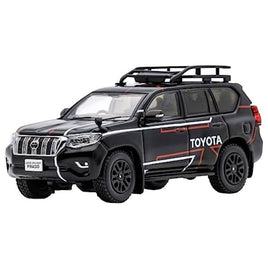 KS033-216 GCD 1/64 Toyota Land Cruiser Prado 150 - Rally Version(RHD) Black