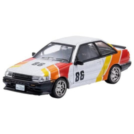 LL-009-28 GCD 1/64 Toyota Corolla LEVIN (RHD) TRD DECO