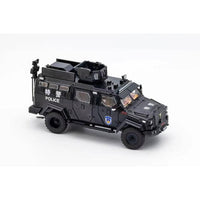 KS054-299 GCD64 1/64 ARMORED PERSONNELCARRIER(APC) - (LHD) with 13pcs of police equipment