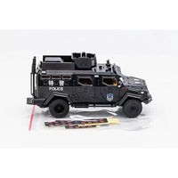 KS054-299 GCD64 1/64 ARMORED PERSONNELCARRIER(APC) - (LHD) with 13pcs of police equipment