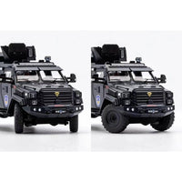 KS054-299 GCD64 1/64 ARMORED PERSONNELCARRIER(APC) - (LHD) with 13pcs of police equipment