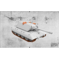AMH35A046 アミュージングホビー 1/35 ドイツ E-100 超重戦車 (マウス砲塔型)