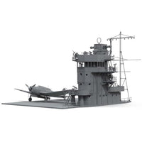 BSF001 ボーダーモデル 1/35 日本海軍 空母 赤城 艦橋 w/飛行甲板 + 九七式艦上攻撃機