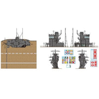 BS002 ボーダーモデル 1/35 日本海軍 空母 赤城 艦橋 w/飛行甲板