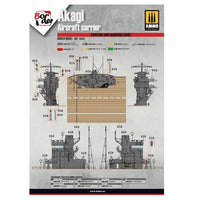 BS002 ボーダーモデル 1/35 日本海軍 空母 赤城 艦橋 w/飛行甲板