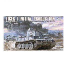BT014 ボーダーモデル 1/35 ドイツ タイガーI 極初期生産型 第502重戦車大隊 レニングラード 1942/3 冬 (3 in 1)