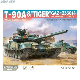 SYTNO-002 スヤタ 1/48 T-90A 主力戦車 & GAZ-233014 タイガー 装甲車