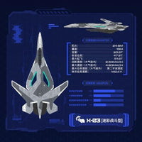 HOBBY MIO 南天門計画 玄女III式空天戦闘機 X-03 迷彩機 塗装済プラスチックモデルキット