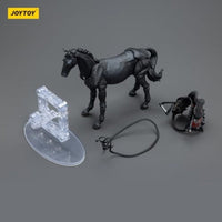 JOYTOY 暗源江湖 軍馬(黒) 1/18スケールアクションフィギュア