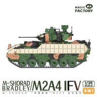 MGF2004 マジックファクトリー 1/35 M2A4 ブラッドレー 歩兵戦闘車 w/M-SHORAD 機動短距離防空 システム (3 in 1)