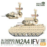 MGF2004 マジックファクトリー 1/35 M2A4 ブラッドレー 歩兵戦闘車 w/M-SHORAD 機動短距離防空 システム (3 in 1)
