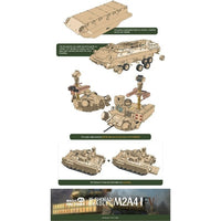 MGF2004 マジックファクトリー 1/35 M2A4 ブラッドレー 歩兵戦闘車 w/M-SHORAD 機動短距離防空 システム (3 in 1)