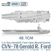 MGF6401 マジックファクトリー 1/700 ジェラルド・R・フォード級航空母艦 CVN-78 USS ジェラルド・R・フォード