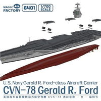 MGF6401 マジックファクトリー 1/700 ジェラルド・R・フォード級航空母艦 CVN-78 USS ジェラルド・R・フォード