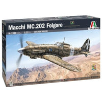 IT2518JP イタレリ 1/32 WW.II イタリア空軍 マッキ MC.202 フォルゴーレ(日本語対訳補足説明書付属)