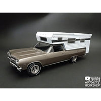 AMT1364 AMT 1/25 1965 シボレー エルカミーノ ピックアップ カスタムキャンパー付属