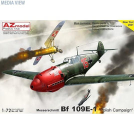AZM7801 AZモデル  1/72 Bf109E-1 「ポーランド侵攻」